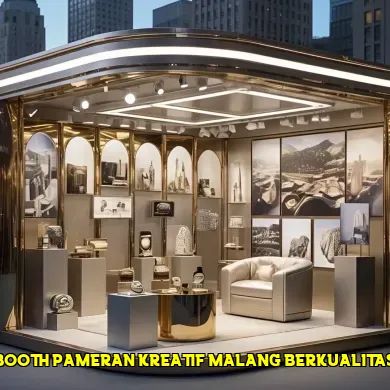 booth pameran kreatif malang berkualitas